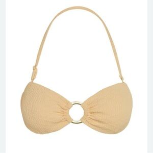 Monday Raffia Summer Plaid bikini set small